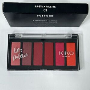 Kiko Milano Lipstick Palette - Red and Orange Shades 01